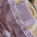 Pipli Collection Artisan’s Touch: Pure Cotton Applique Suit with Organdy Dupatta