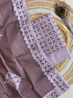 Pipli Collection Artisan’s Touch: Pure Cotton Applique Suit with Organdy Dupatta