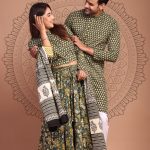 Rab Ne Banadi Jodi :- Couple Dress Lehenga Choli & Gent’s Kurta Pajama
