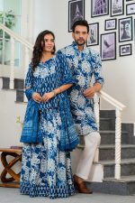 Rab Ne Banadi Jodi :- Couple Dress Lehenga Choli & Gent’s Kurta Pajama - Image 8