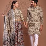 Rab Ne Banadi Jodi :- Couple Dress Lehenga Choli & Gent’s Kurta Pajama