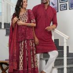 Rab Ne Banadi Jodi :- Couple Dress Lehenga Choli & Gent’s Kurta Pajama