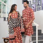 Rab Ne Banadi Jodi :- Couple Dress Lehenga Choli & Gent’s Kurta Pajama