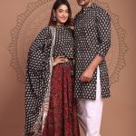 Rab Ne Banadi Jodi :- Couple Dress Lehenga Choli & Gent’s Kurta Pajama