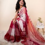 Saree - Organic Linen By Linen Saree